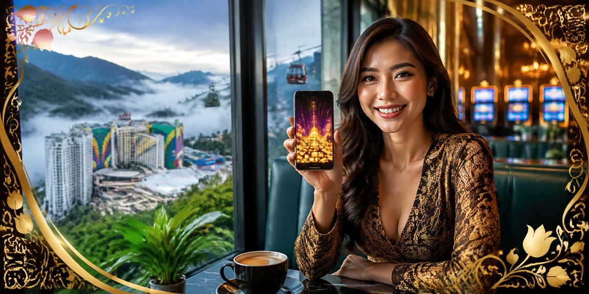 Suasana hiburan dalam talian sport88 dengan gaya batik Malaysia di Genting Highlands