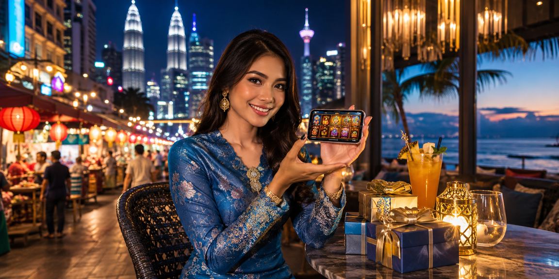 Pengguna sport88 di Kuala Lumpur bermain dengan bertanggungjawab melalui aplikasi mudah alih dalam pakaian baju kurung